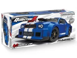 Maverick QuantumR Flux 4S 1/8 4WD Muscle Car - Blue -Deals Maverick Store mv150310 4