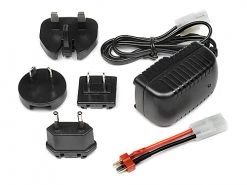 Maverick Multi-region 300ma Mains Charger For 7.2v Battery (tamiya-t-plug)